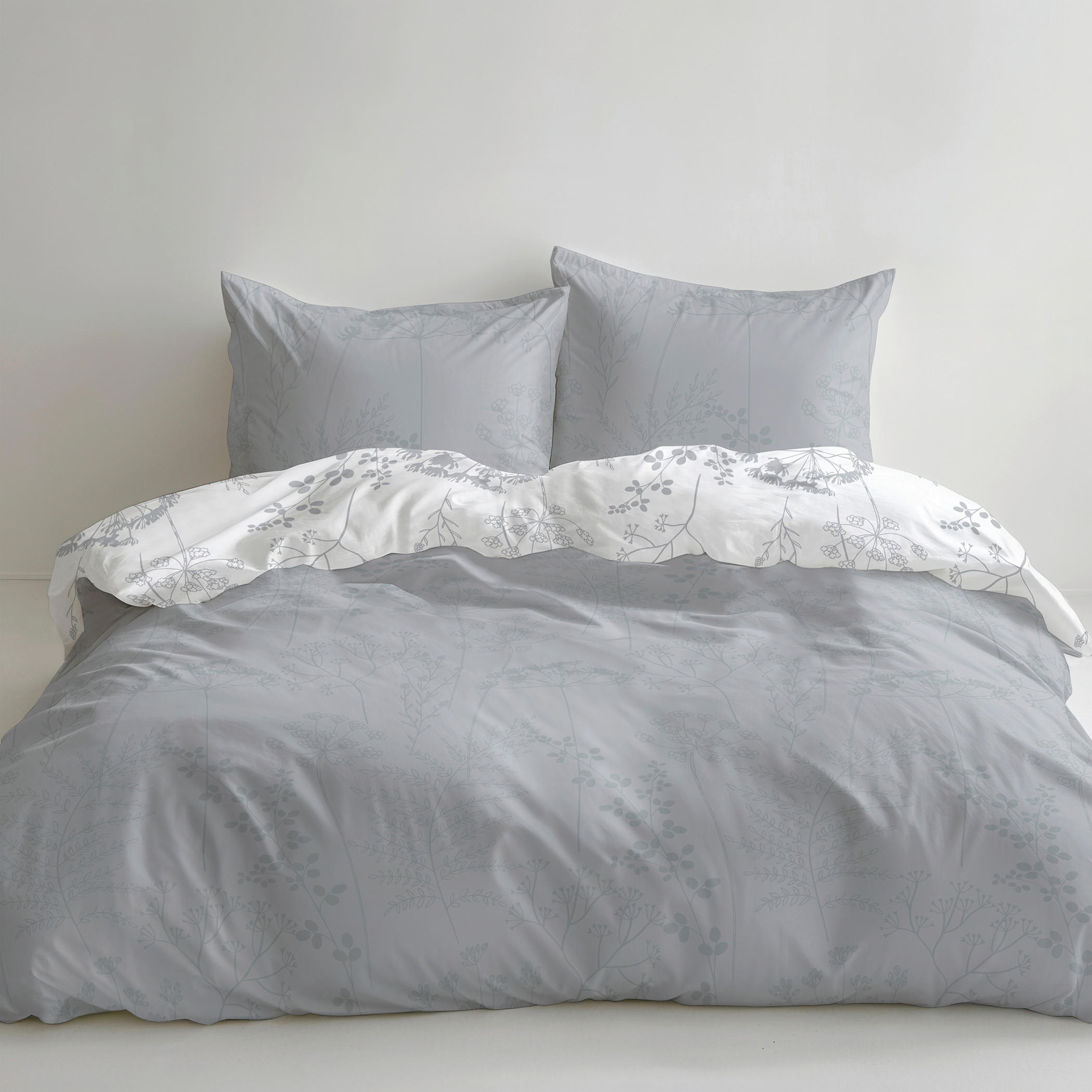 BETTWÄSCHE Flanell 200/220 cm  - Hellgrau, Design, Textil (200/220cm) - Florella