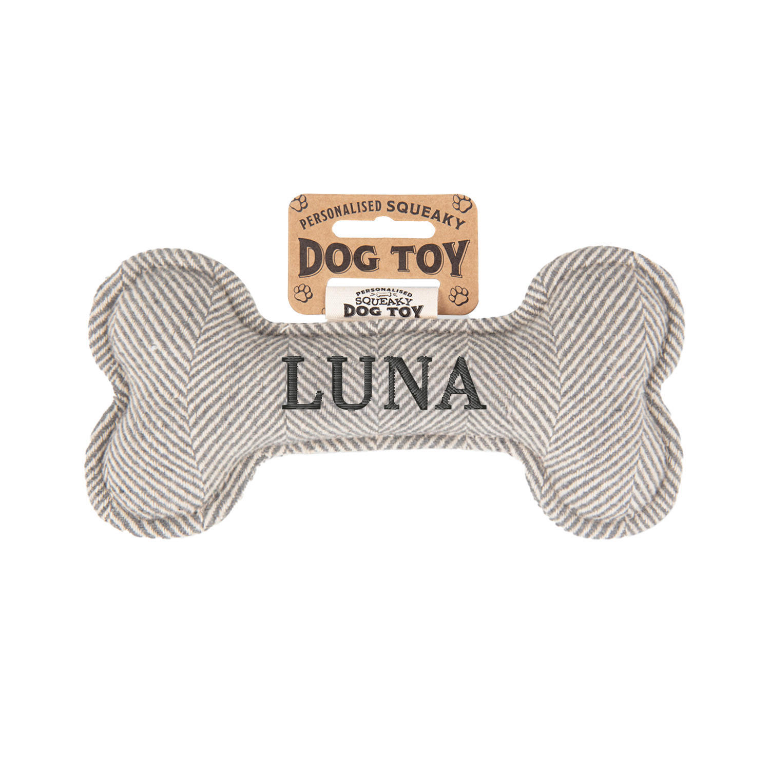 HUNDESPIELZEUG - Grau, Trend, Textil (20/4/10cm)