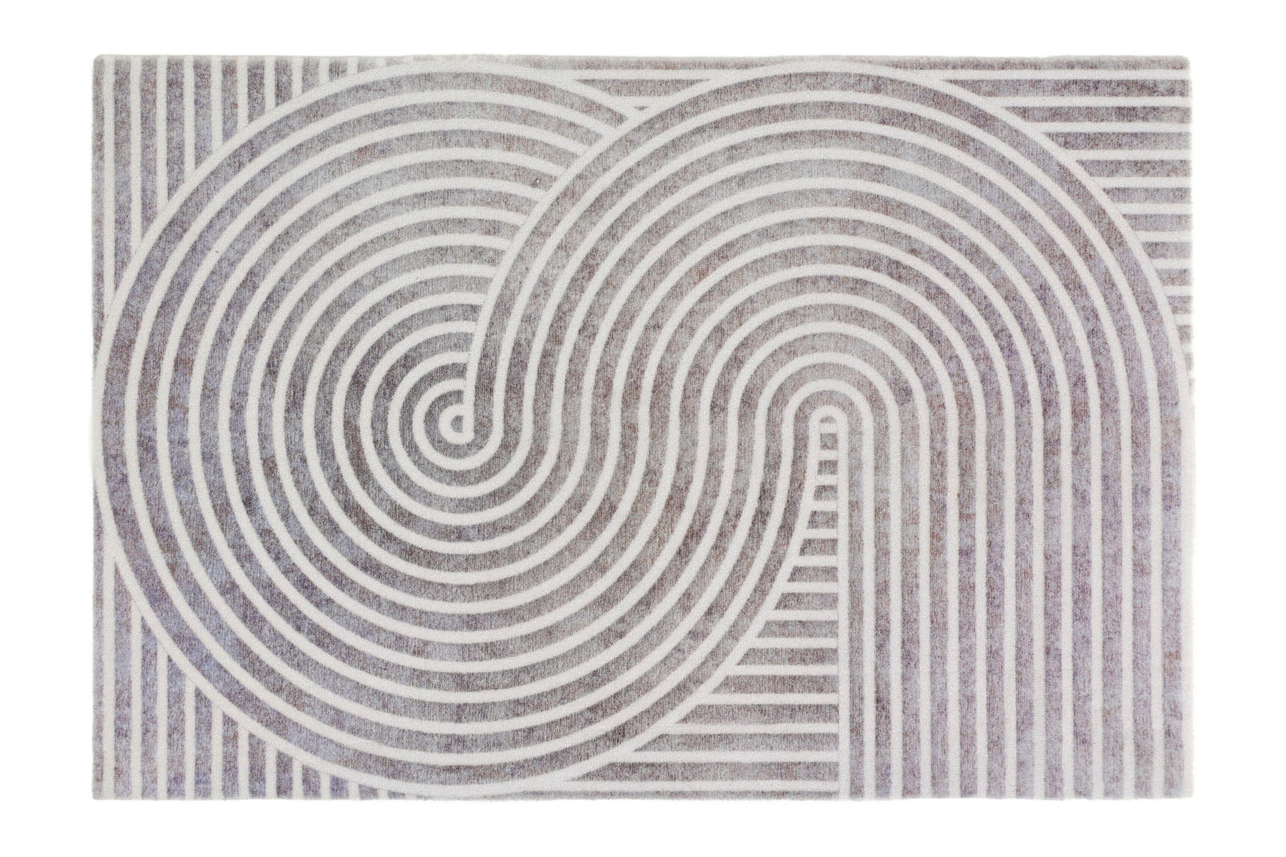 FUßMATTE  40/60 cm  Grau  - Grau, Basics, Textil (40/60cm) - Esposa