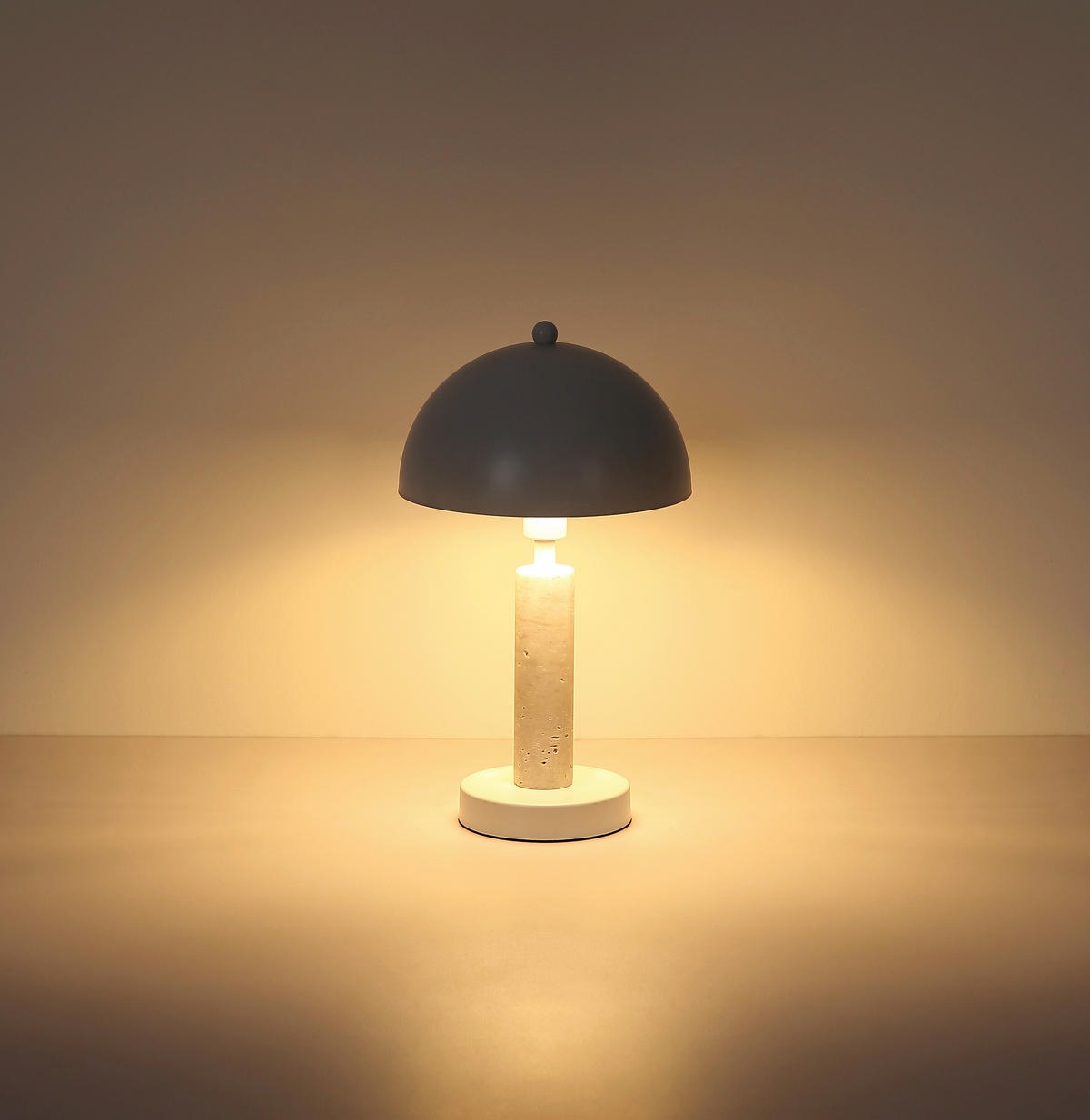 NAMIZNA SVETILKA  Janie      20/34 cm       - bela, Design, kamen/kovina (20/34cm) - Globo