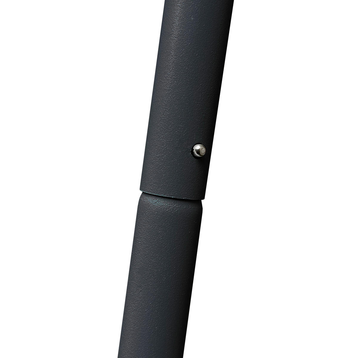 FEDERWIEGE Set inkl. Tipi-Gestell und Motor  Anthrazit, Grau  - Anthrazit/Grau, Basics, Kunststoff/Textil (135/194/135cm) - SCHMUSEWOLKE