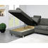 WOHNLANDSCHAFT Webstoff - Chromfarben/Braun, Design, Textil/Metall (198/275cm) - Venda