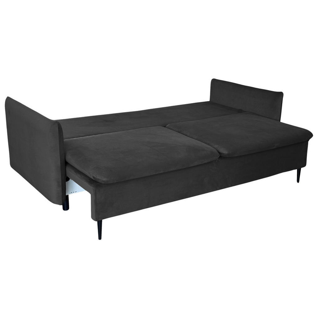 Thumbnail - Mid.you Schlafsofa, Grau, Textil, 3-Sitzer, Füllung: Polyurethan (PUR),Polyurethan (PUR),Polyurethan (Pur), 220x96x102 c...