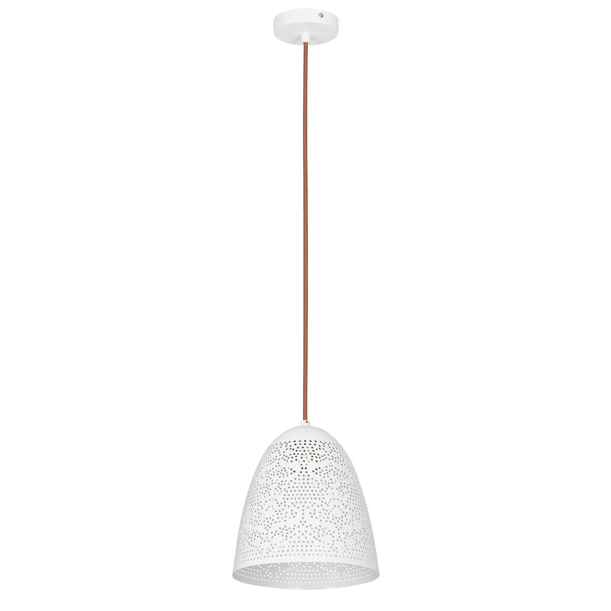 PENDELLAMPA Bene 20/20/125 cm  - vit, Design, metall (20/20/125cm)