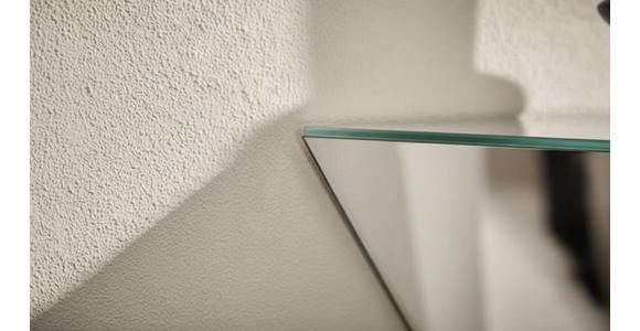 WANDREGALSET  - Silberfarben, LIFESTYLE, Glas/Holzwerkstoff (59/23/23cm) - Novel