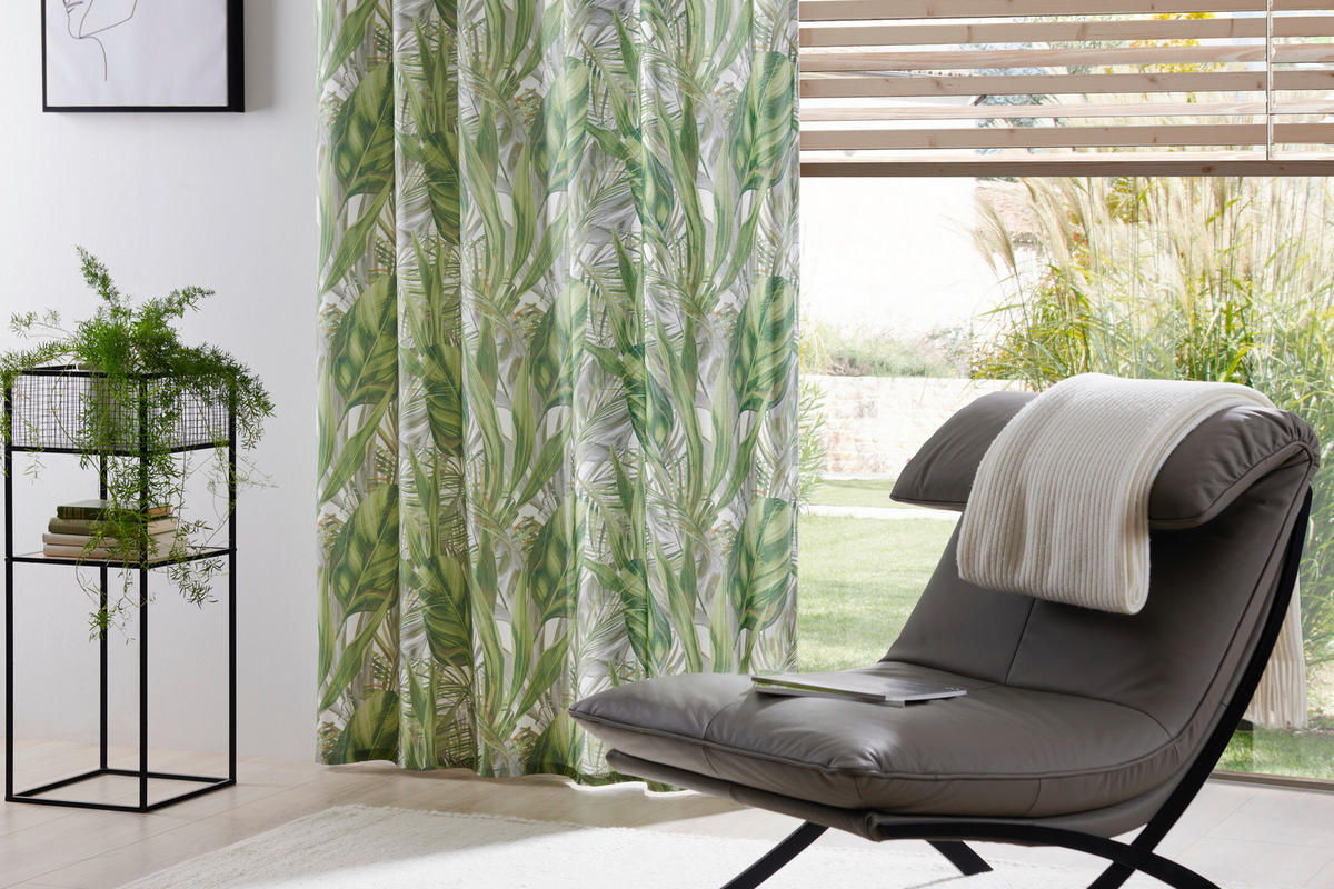 KÉSZFÜGGÖNY részben fényzáró  - színes, Design, textil (140/245cm) - Esposa