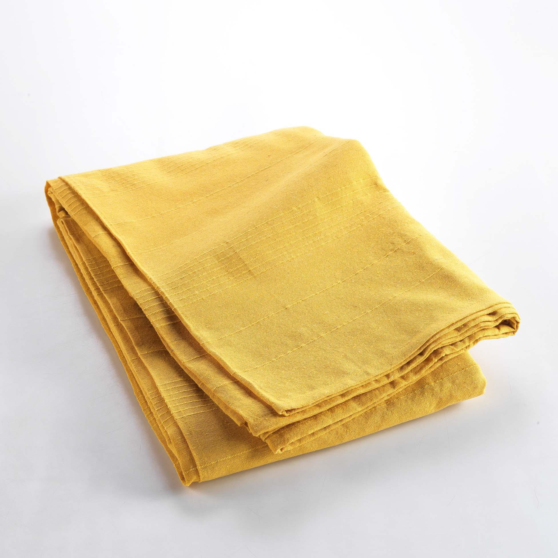 OKRASNA ODEJA 220/240 cm gorčično rumena  - gorčično rumena, Basics, tekstil (220/240cm)