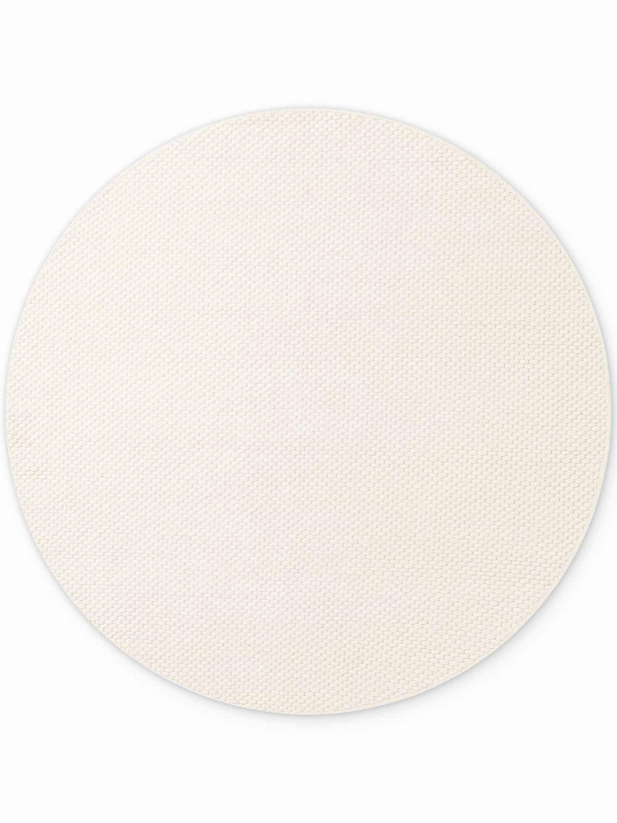 WOLLTEPPICH 160 cm Lyon Creme rund  - Creme, Basics, Textil (160cm) - Elle Decoration