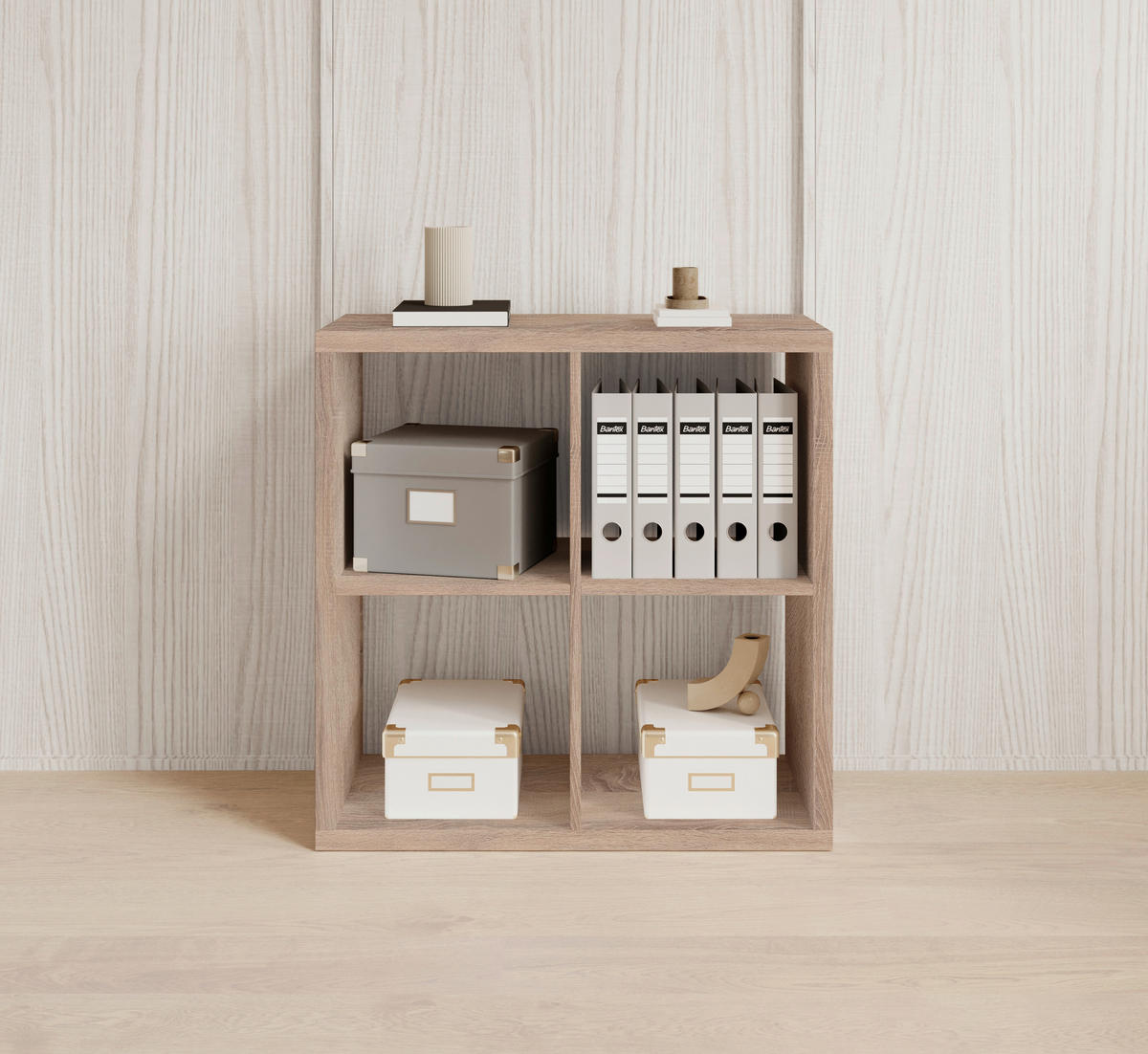 TÉRELVÁLASZTÓ Sonoma tölgy  - Sonoma tölgy, Design, faalapú anyag (77/77/38cm) - Carryhome