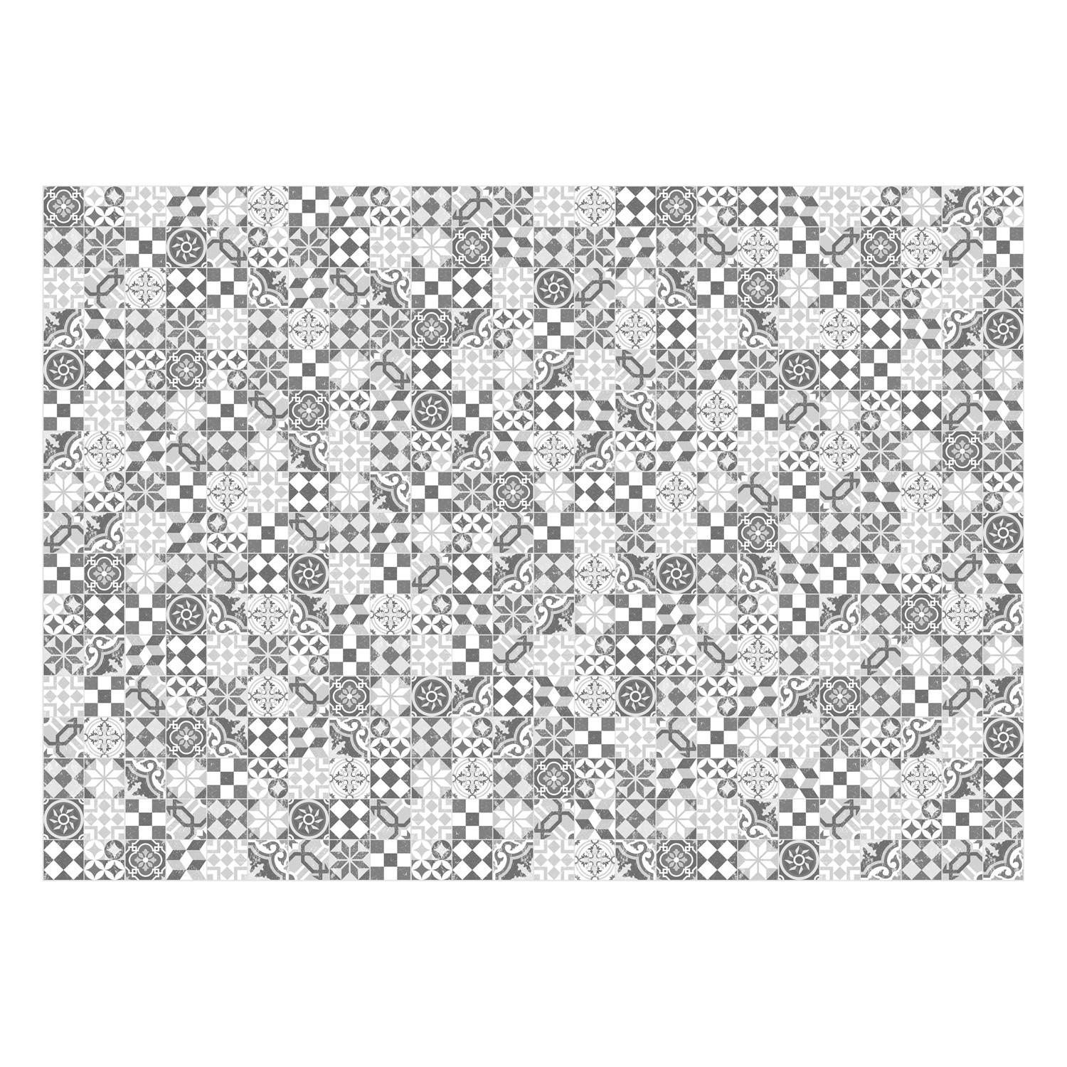 OUTDOORTEPPICH  für Terrasse und Balkon 170/240 cm Grau, Weiß  - Weiß/Grau, Trend, Kunststoff (170/240cm)