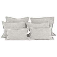 ZIERKISSENSET 6-teilig  - Naturfarben, MODERN, Textil (70-50/60-25/10cm) - MID.YOU