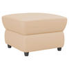HOCKER in Textil Beige  - Beige/Schwarz, KONVENTIONELL, Kunststoff/Textil (68/45/68cm) - Livetastic