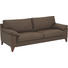 SOFA in Leder Braun - Braun, Design, Leder/Holz (206/81-84/92cm) - Erpo SOFA in Leder Braun - Braun, Design, Leder/Holz (206/81-84/92cm) - Erpo