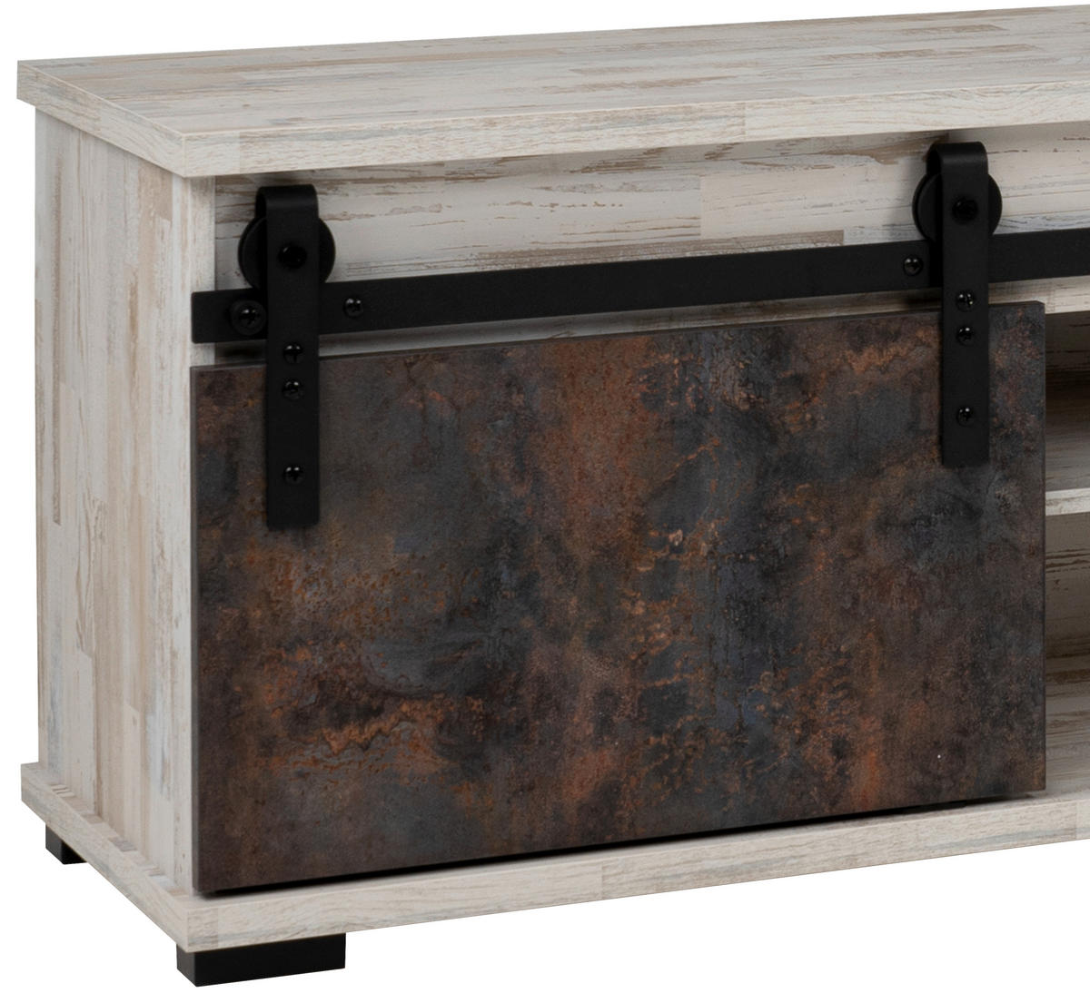 TV-ELEMENT 160/50/40 cm  - Schwarz, Basics, Holzwerkstoff/Kunststoff (160/50/40cm) - MID.YOU