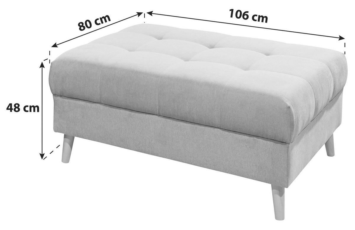 PALL i textil, trämaterial sandfärgad  - furufärgad/sandfärgad, Klassisk, trämaterial/trä (106/48/80cm) - MID.YOU