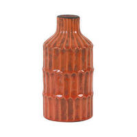 DEKOVASE  - Rotbraun, Basics, Keramik (12,5/25cm) - Light & Living