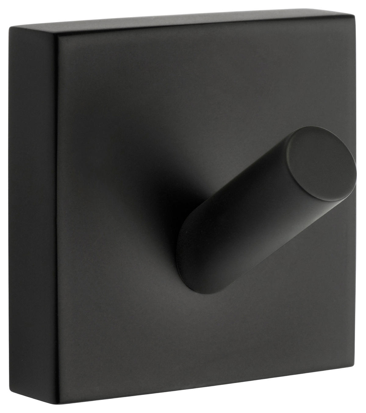 HANDTUCHHAKEN in Schwarz  - Schwarz, Basics, Metall (4,5/3,9/4,5cm)