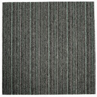 TEPPICHFLIESE Astra Stripe 546 50/50 cm  in Grau, Jadegrün  - Jadegrün/Grau, Basics, Textil (50/50cm)