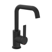 WASCHTISCHARMATUR 5,0/24,5/17,5 cm  - Schwarz, Basics, Metall (5,0/24,5/17,5cm) - Schütte