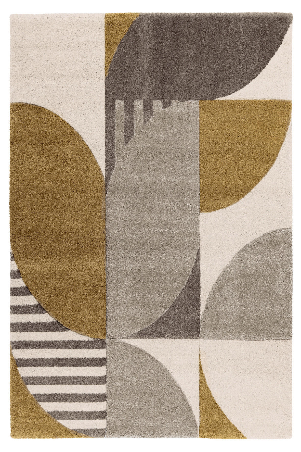 In- und Outdoorteppich 200/290 cm  - Beige/Goldfarben, Design, Textil (200/290cm) - Novel