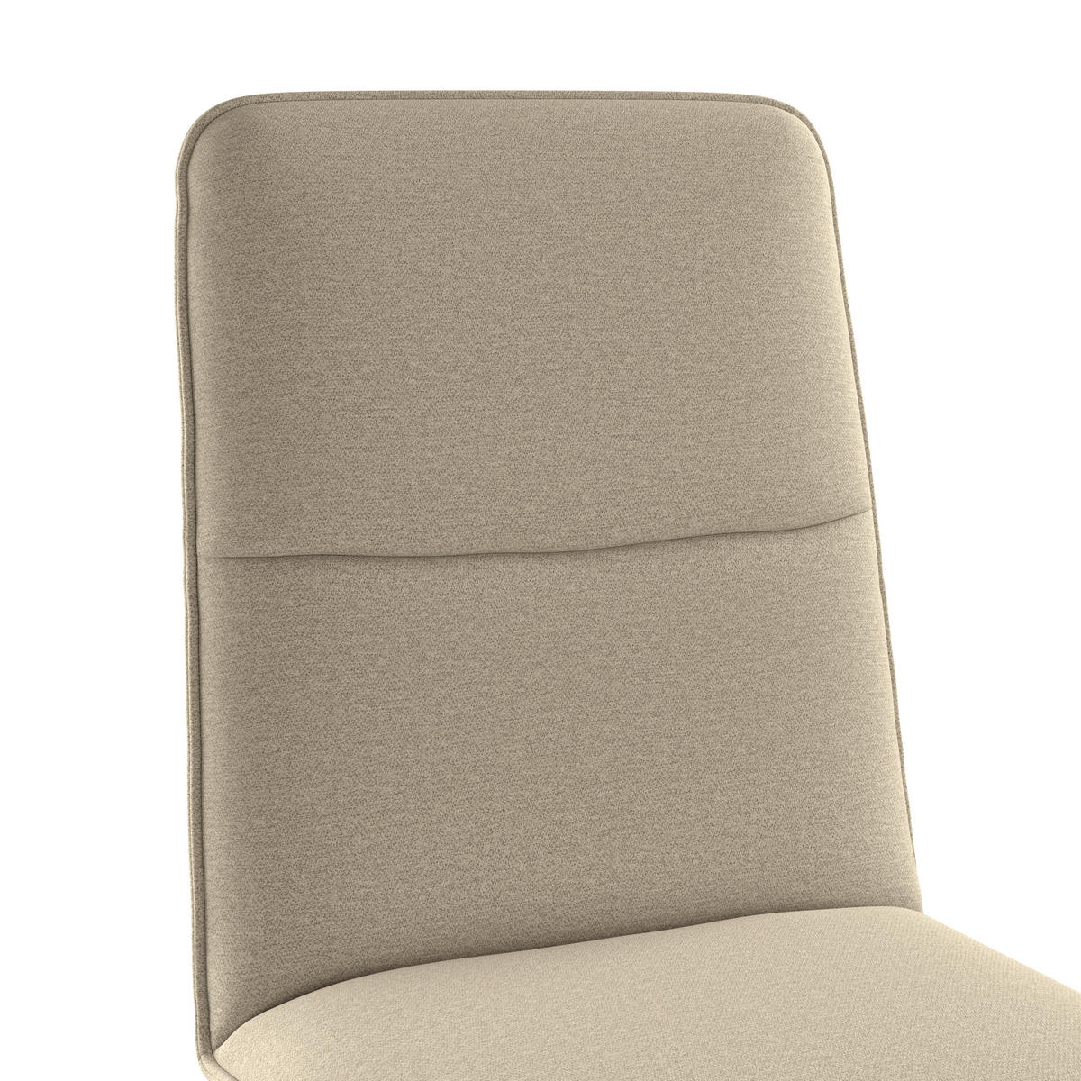 STUHL   Webstoff  Beige  - Eichefarben/Beige, KONVENTIONELL, Holz/Textil (47/91/44cm) - P & B