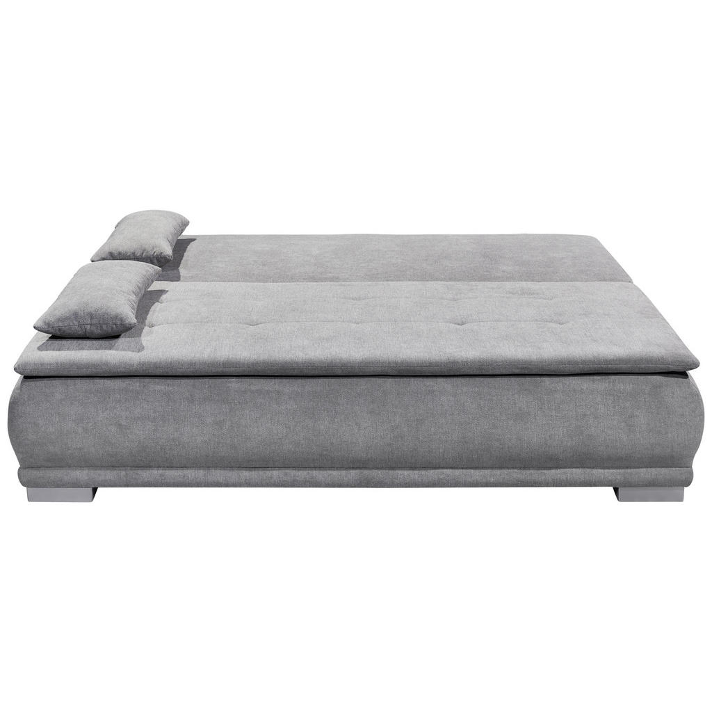 Thumbnail - Mid.you Schlafsofa, Silber, Textil, Uni, Füllung: Polyester, 208x93x105 cm, Rücken echt, Wohnzimmer, Sofas & Couches, Sc...