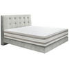 BOXSPRINGBETT 180/200 cm  in Creme  - Creme, Konventionell, Holz/Textil (180/200cm) - Dieter Knoll