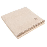 DUSCHHANDDUK 70/140 cm  - beige, Klassisk, textil (70/140cm) - Dieter Knoll