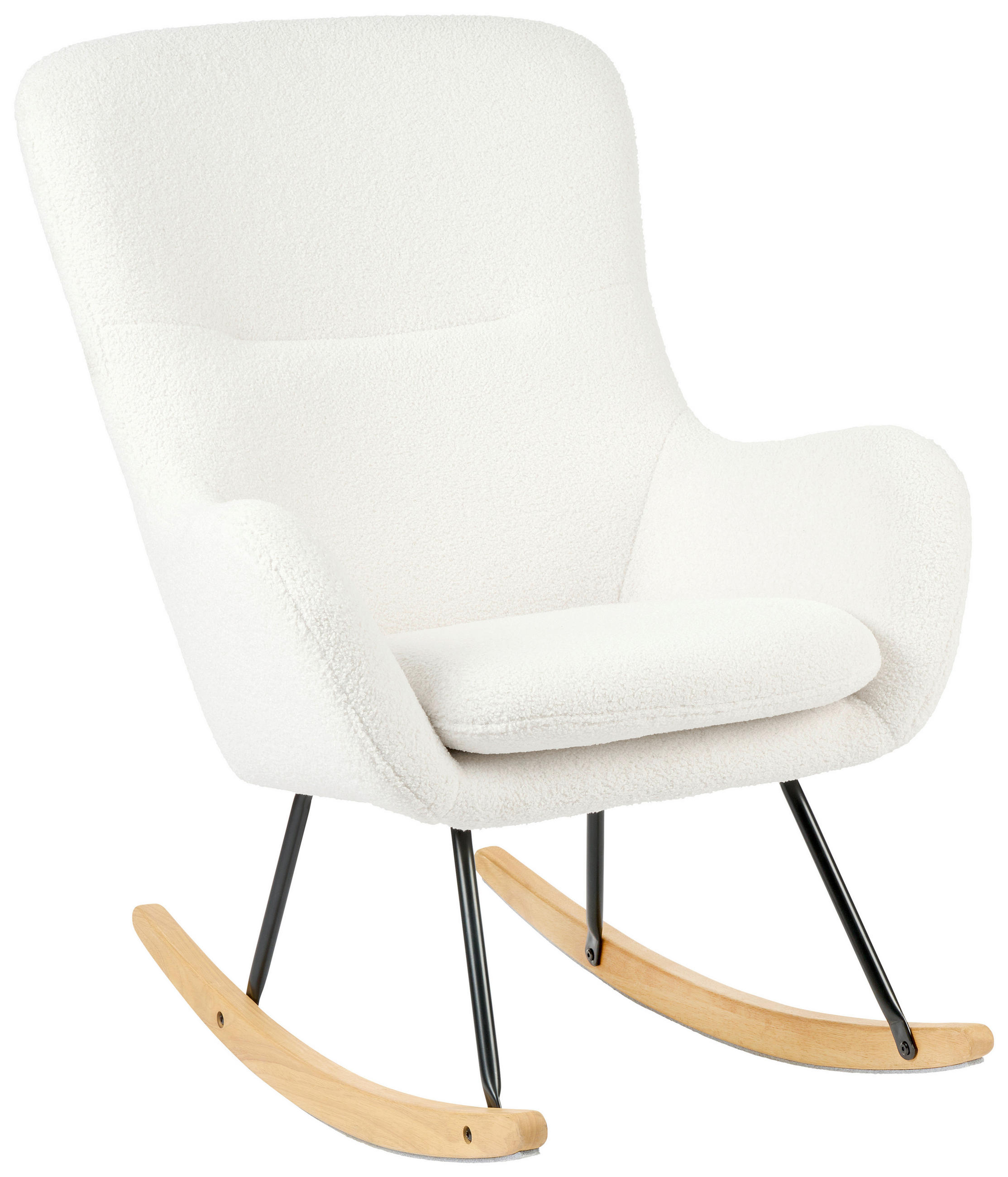 STILLSTUHL - Schwarz/Weiß, Trend, Holz/Textil (74,5/99/80,5cm) - Jimmylee