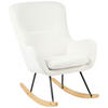 STILLSTUHL - Schwarz/Weiß, Trend, Holz/Textil (74,5/99/80,5cm) - Jimmylee