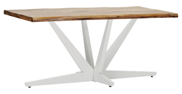 TISCHGESTELL Weiß   - Weiß, Design, Metall (160/80/73cm) - Landscape