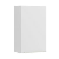 HÄNGESCHRANK 40/64/20 cm  - Edelstahlfarben/Weiß, Trend, Holzwerkstoff/Metall (40/64/20cm) - Held