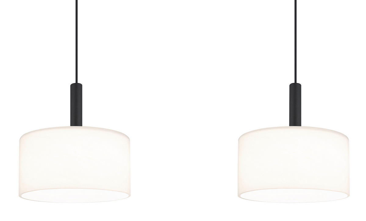 VISEČA LED-SVETILKA  TRENTON //3000, 6000, 4000 K/230 V/ - črna/bela, Design, kovina/umetna masa (90/20/150cm) - Globo