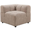 ECKELEMENT Struktur  - Beige/Schwarz, Design, Holz/Kunststoff (84/70/84cm) - MID.YOU