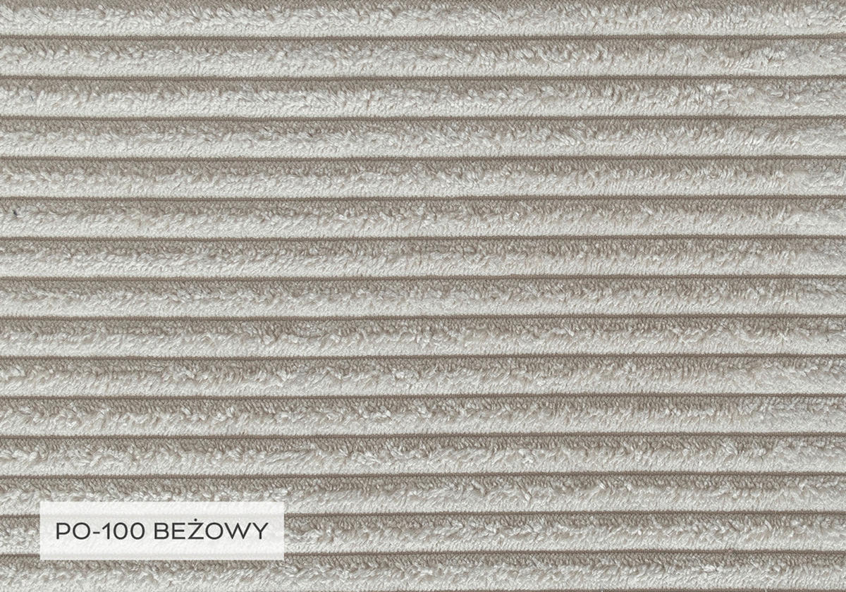 WOHNLANDSCHAFT  in Cord Beige  - Beige/Schwarz, Design, Kunststoff/Textil (194/322/156cm) - MID.YOU