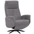 RELAXSESSEL in Textil Grau - Schwarz/Grau, Design, Textil/Metall (74/105/72cm) - Welnova RELAXSESSEL in Textil Grau - Schwarz/Grau, Design, Textil/Metall (74/105/72cm) - Welnova