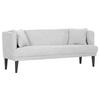 SITZBANK in Textil Weiss, Creme  - Weiss/Creme, Design, Holz/Textil (210/83/70cm) - Landscape