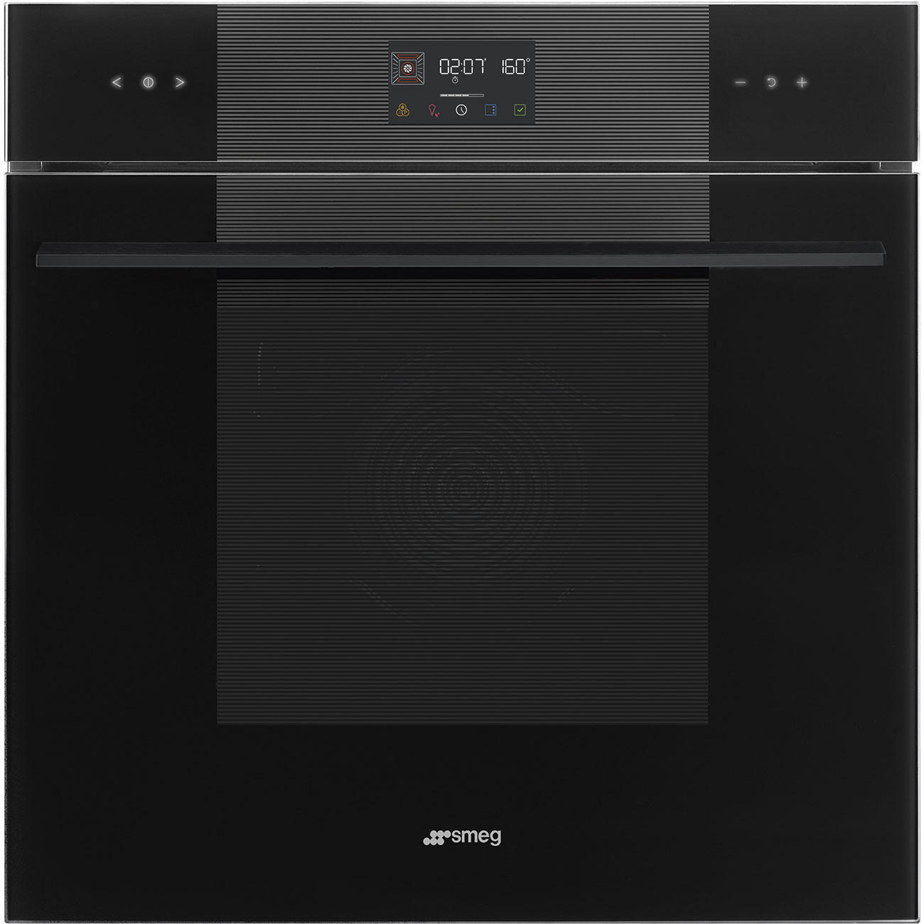 EINBAUBACKOFEN SO6102TB3  - Schwarz Hochglanz, Basics, Metall (59,7/59,2/54,8cm) - SMEG