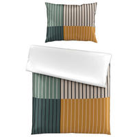 OBOJESTRANSKA POSTELJNINA HARMONY 140/220 cm saten večbarvno  - večbarvno, Konvencionalno, tekstil (140/220cm) - Esposa