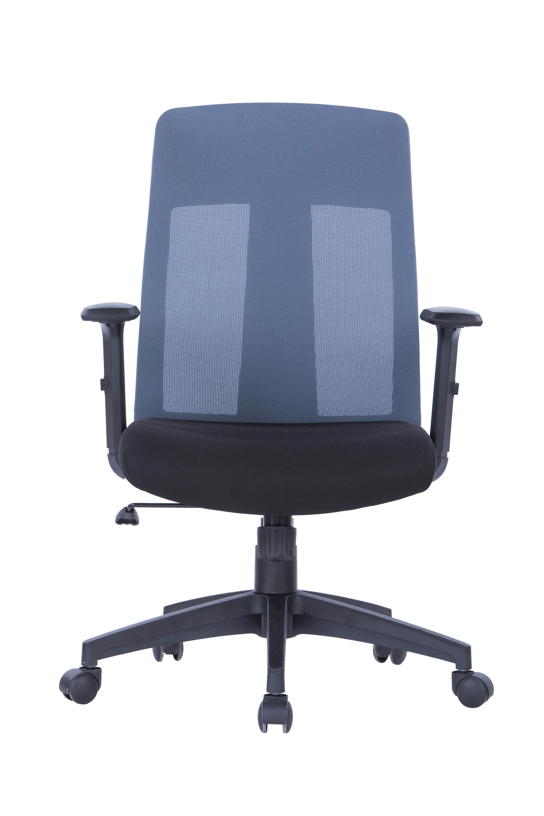 DREHSTUHL Grau  - Schwarz/Grau, Design, Kunststoff/Textil (64/106/61cm) - MID.YOU