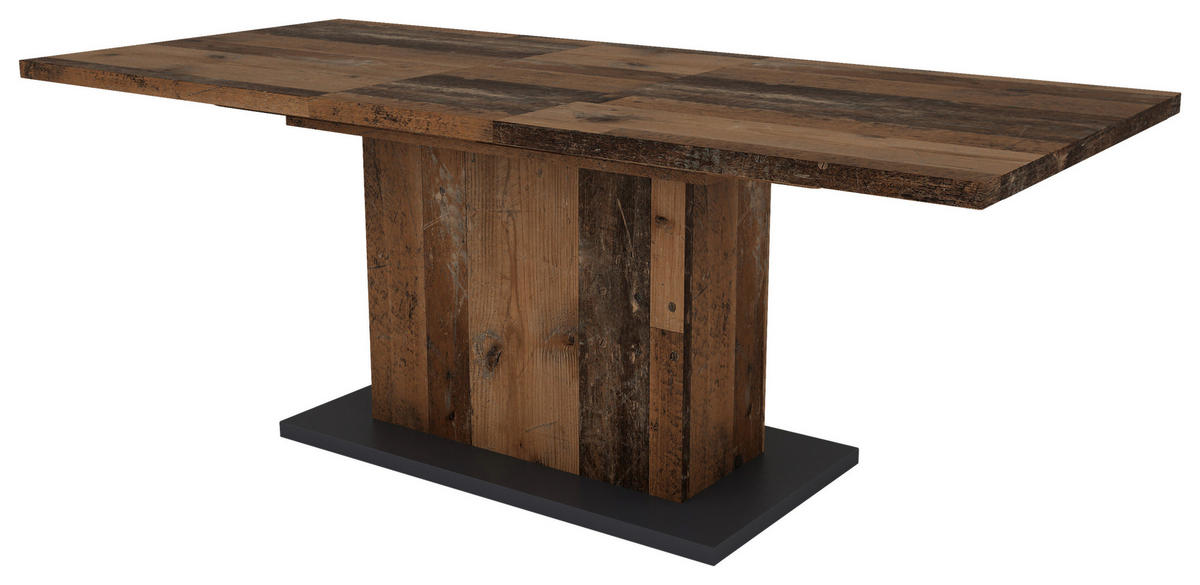 ESSTISCH in Holzwerkstoff 160/90/75 cm   - Alteiche/Anthrazit, MODERN, Holzwerkstoff (160/90/75cm) - MID.YOU
