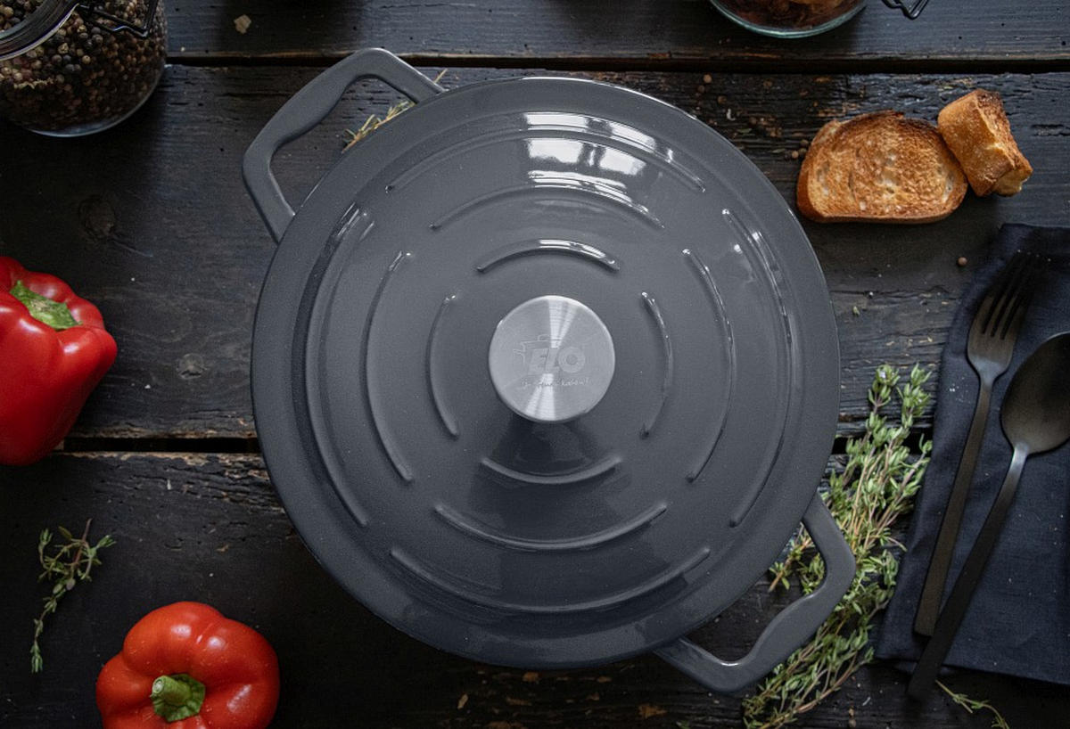 SERVIERPFANNE 28 cm  - KONVENTIONELL, Metall (28cm) - ELO