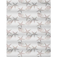 ĆEBE 150/200 cm  THALASSIAN  - bež/crvena, Osnovno, tekstil (150/200cm)