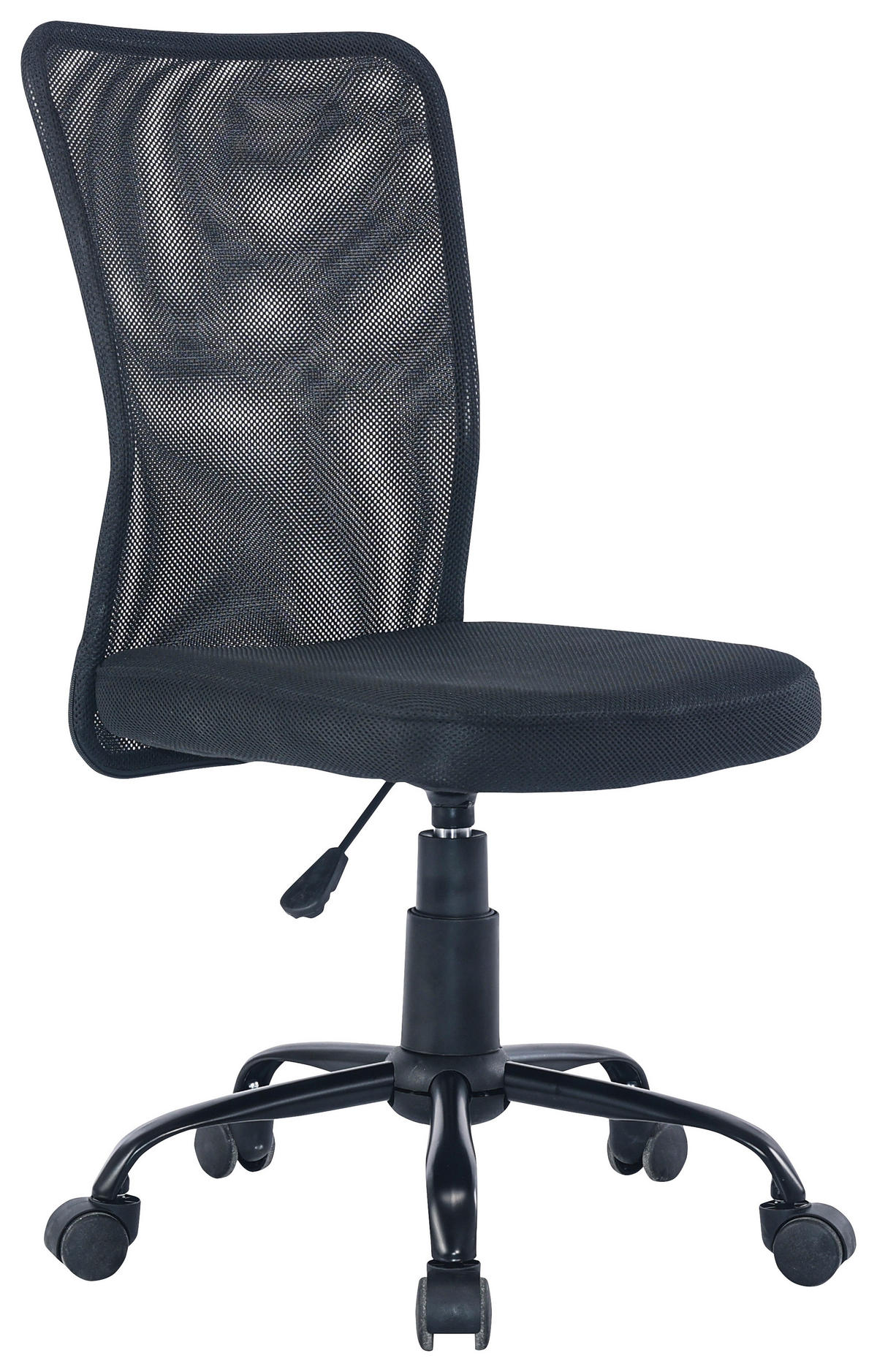 OKRETNA STOLICA ZA MLADE  crna  metal, plastika, tekstil  - crna, Basics, metal/tekstil (42/88-99/53cm) - Boxxx