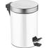 TRETEIMER Paul 5 L - Schwarz/Weiß, KONVENTIONELL, Kunststoff/Metall (20,5/27cm) TRETEIMER Paul 5 L - Schwarz/Weiß, KONVENTIONELL, Kunststoff/Metall (20,5/27cm)