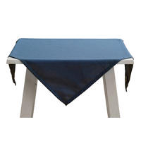 TISCHDECKE 85/85 cm  - Blau, Basics, Textil (85/85cm)