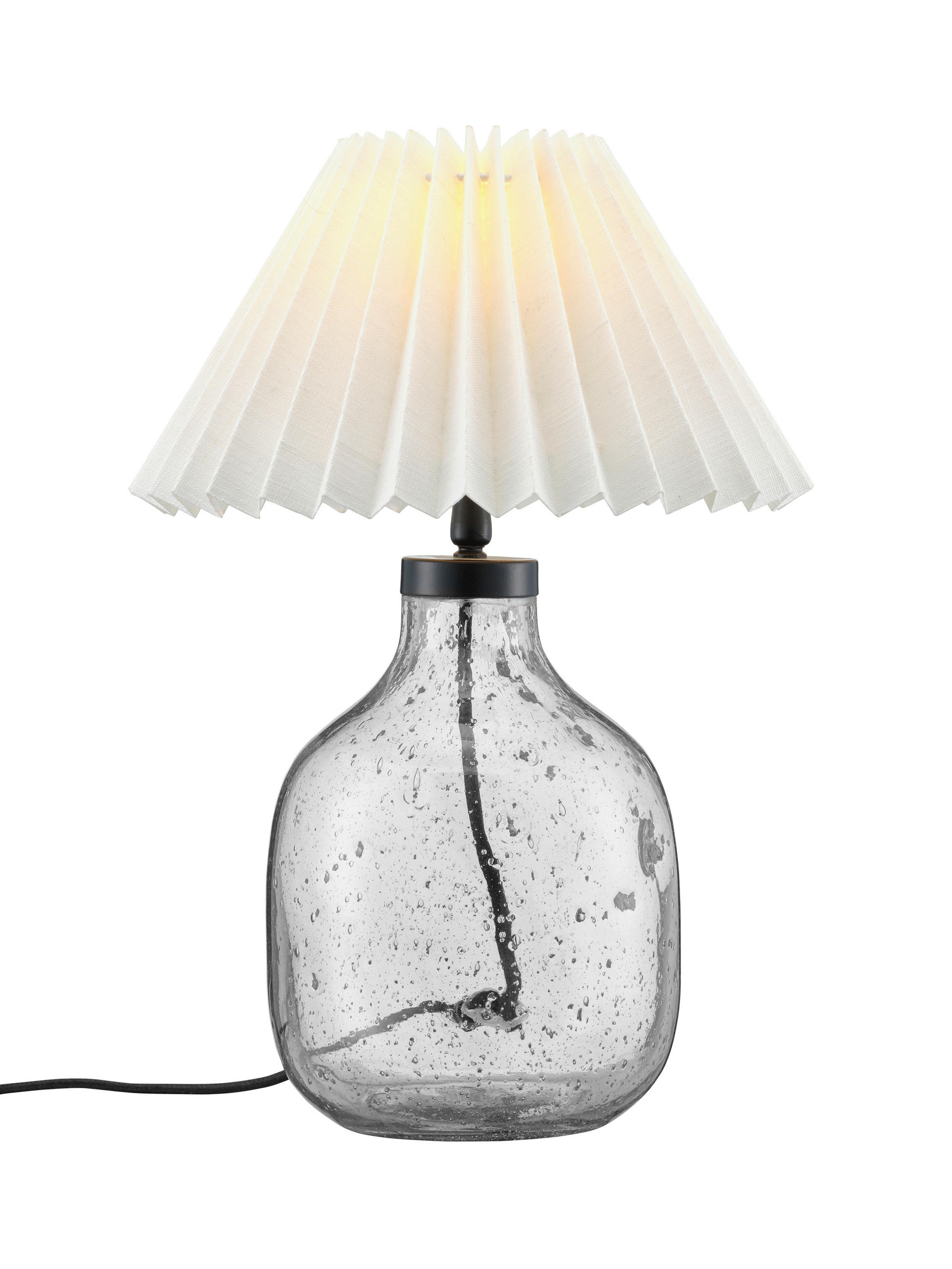 STOLNÍ LAMPA, E27, 25/14 cm  - Basics, sklo (25/14cm)