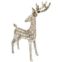 DEKORENTIER  - Goldfarben, Basics, Kunststoff/Metall (65/18/130cm) - X-Mas