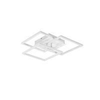 LED-DECKENLEUCHTE    39/42/10 cm  - Weiss, Design, Metall (39/42/10cm)