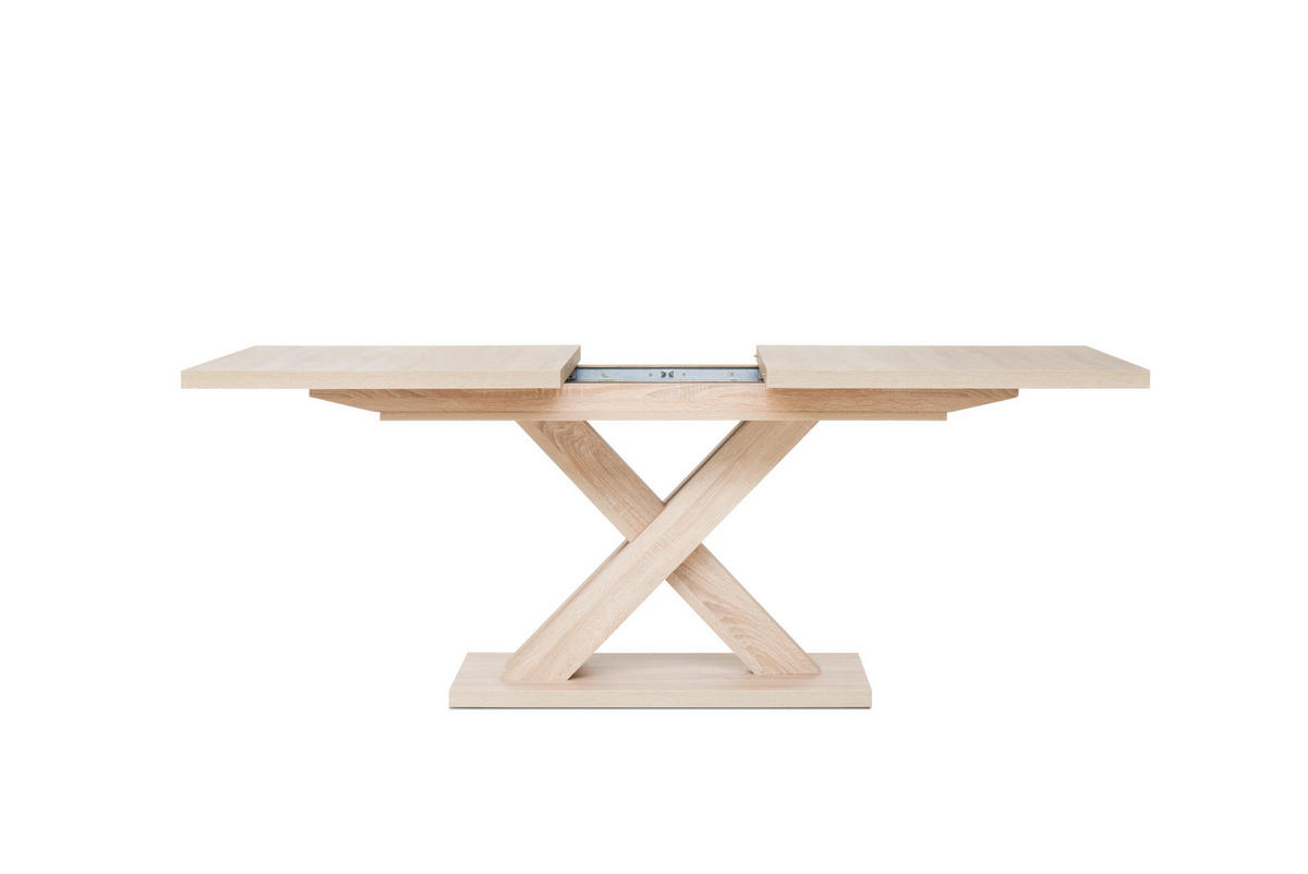 ESSTISCH in Holzwerkstoff 160/90/76 cm  - Eichefarben, KONVENTIONELL, Holzwerkstoff (160/90/76cm) - MID.YOU